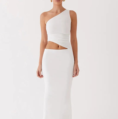 Sleeveless Slim Fit Maxi Dress